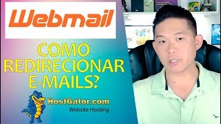 Como Redirecionar Emails da Webmail na Hostgator Diogo Mitsuda [upl. by Haidabej]