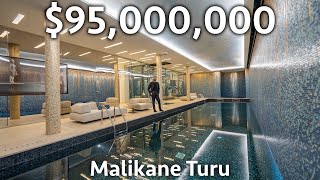 Parisde 95 Milyon Dolarlık 7 Katlı Ultra Lüks Bi Malikane Gezdik [upl. by Boyden]