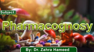 Pharmacognosy Topic quot Diagnosis Of Allergy quot  BY DrZahra Hameed [upl. by Joelly282]