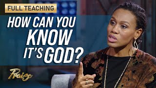 Priscilla Shirer How to Discern the Voice of God Full Teaching  Praise on TBN [upl. by Esened]