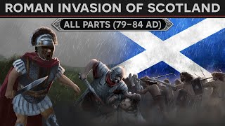 Forgotten Wars  The Roman Invasion of Scotland ⚔️ ALL PARTS 7984 AD [upl. by Lledualc]