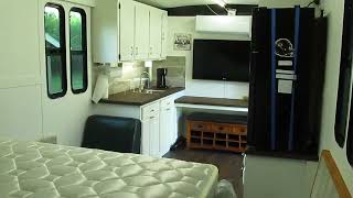 Cargo Trailer to RV Conversion Quick Walk Through [upl. by Jasmine]