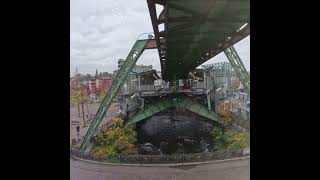 Wuppertaler Schwebebahn onride one station zanderzeigts [upl. by Bronk267]