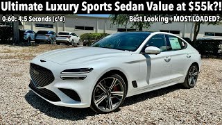 2025 Genesis G70 33T Sport Prestige TEST DRIVEFULL REVIEW [upl. by Valerle]