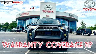 Will Warranty Cover This Issue 2021 Toyota 4Runner TRD Pro [upl. by Anatnahs384]