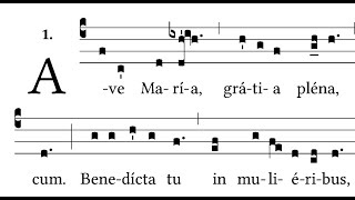 Ave Maria  Gregorian Chant [upl. by Eille]