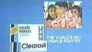 Clearasil Pimple Fighting Cream TVC Early 80s [upl. by Ahsyas]