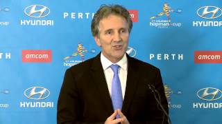 Hopman Cup Launch Highlights [upl. by Nelac]