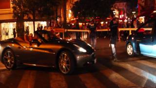 Ferrari California acceleration sound HD [upl. by Hanako]