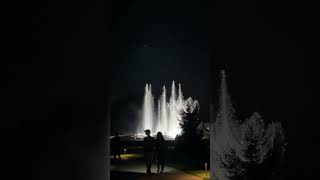 Longwood Gardens 715 pm Fountain show II [upl. by Anilatac]