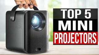 TOP 5 Best Mini Projector 2023 [upl. by Savil574]