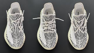 HOW COOL TO LACE UP YEEZY BOOST 350 4 WAYS [upl. by Raquela]