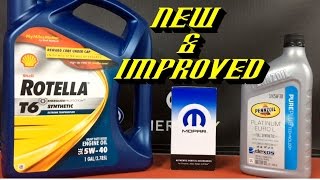 20142016 Ram EcoDiesel New Rotella T6 Engine Oil Spec and Oil Filter Updates [upl. by Takakura]