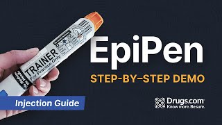 How to Epipen injectable for Emergency Treatment of Allergic Reactions  Drugscom [upl. by Ordnagela]