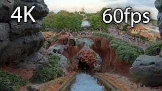 Splash Mountain front seat onride 4K POV 60fps Walt Disney Worlds Magic Kingdom [upl. by Ilram]