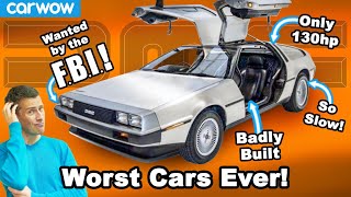 The 10 worst cars of all time [upl. by Nosnhoj]