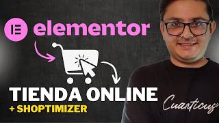 Crear Tienda con eCommerce Hosting by Elementor y Shoptimizer [upl. by Ecnarrat]