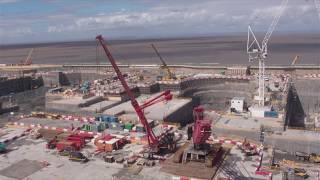 Hinkley Point C update Sep 2018 BurnhamOnSeacom [upl. by Sair]