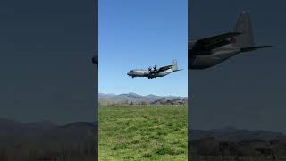 Brand New rnzaf c130j at Woodbourne [upl. by Sivahc]