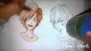 Anime Boy Speedpaint [upl. by Narual]