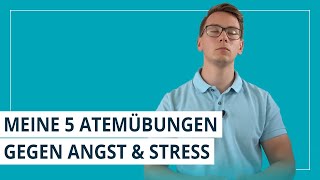 5 einfache Atemübungen gegen Angst amp Stress  SO GEHTs 💪🙏❣️ [upl. by Eatnwahs169]