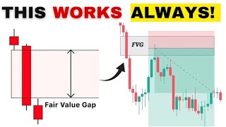 This Simple Fair Value Gap  FVG  Strategy Works Like Magic 😘🔥 [upl. by Eisdnil]