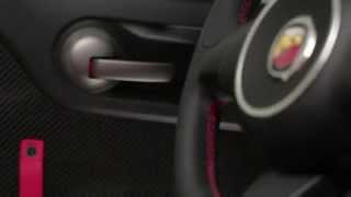 Abarth 695 biposto Interior Design  AutoMotoTV [upl. by Hadeis325]