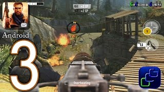 Brothers In Arms 3 Sons of War Android Walkthrough  Part 3  Chapter 1 Raid [upl. by Uhsoj]