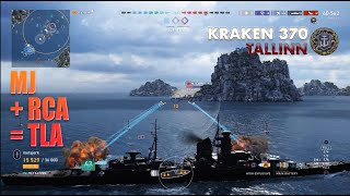 Tangled Up In You Tallinn Kraken 370  World of Warships Legends [upl. by Clyte]