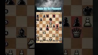 Mate by En Passant chess enpassant [upl. by Daffy]