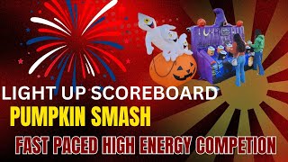 pumpkin smash Halloween carnival game for rent in Northern California [upl. by Martynne58]