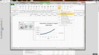 How to Model Linear and Exponential Population Growth With Excel [upl. by Alyam]