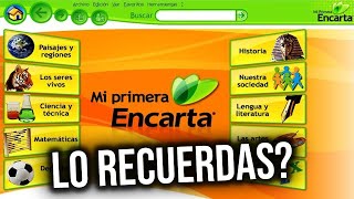 NO TUVISTE INFANCIA SI NO USASTE ESTE PROGRAMA  Microsoft Encarta ¿Qué paso [upl. by Gennaro]