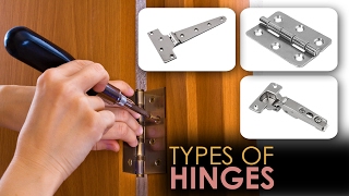 Learn about Different Types of Hinges  Video Guide [upl. by Els]