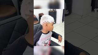 Hair color transformation  hair color tutorial  hair color  haircolor boyshaircolor buzzcut [upl. by Atkins771]