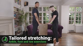 Tailored stretching Ankle foot and toe exercises for arthritis and joint pain [upl. by Arba]