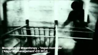 MONUMENT OF MISANTHROPY  VEGAN HOMICIDE OFFICIAL VIDEO HD [upl. by Anaicul]