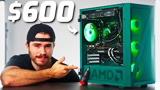 BEST 👑 600 Budget Gaming PC Build Guide for 2024 [upl. by Ilrak]