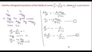 Orthogonal Trajectories [upl. by Carissa]