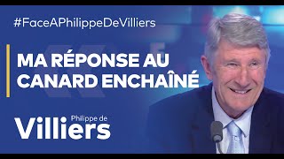 Philippe de Villiers  quotMa réponse au Canard Enchaînéquot [upl. by Orth]