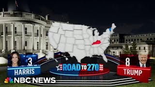 First polls have closed in six states including battleground Georgia [upl. by Waine]