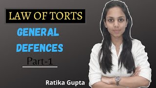 General DefencesPART1 Law of Torts [upl. by Nyar]