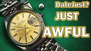 🤢ABUSED by a Jeweler Rolex DateJust RESCUED and RESTORED [upl. by Aubreir]