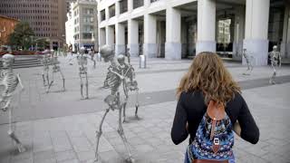 Spooky Scary Skeletons in NYC [upl. by Norej]