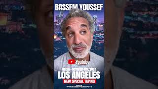 The Middle Beast Comedy Special is filming live at the Los Angeles show  Bassem Youssef  باسم يوسف [upl. by Wehttam]