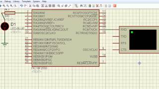 Tutorial  25  Programação Em C para PIC  Interrupção timer 0 Simulação Em Português [upl. by Adlar]