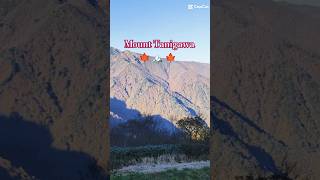 Mount Tanigawa mttanigawa tanigawa mountains autumn japan japantravel musafirhuyaroon vlog [upl. by Pinzler]