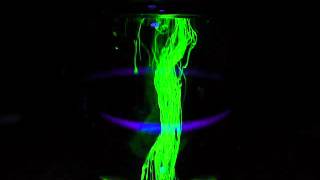 Fluorescein Fluorescent Dye in Water [upl. by Maloney]