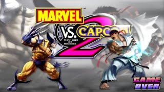 O PRIMEIRO É BEM MELHOR MARVEL vs CAPCOM 2 [upl. by Mas798]