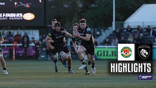 Highlights  Ealing Trailfinders v Leicester Tigers Premiership Rugby Cup 2324 SemiFinal [upl. by Aiker75]